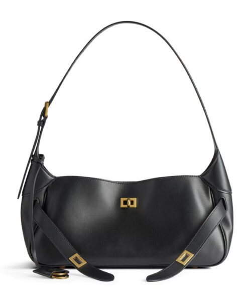 Balenciaga Bel Air Small Shoulder Bag Black